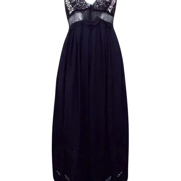 Free People BLACK Wild Eyes Jumpsuit - Size XS - Picture 5 of 8